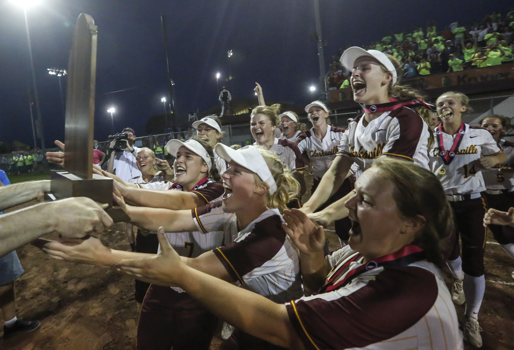 State Softball Clarksville 17
